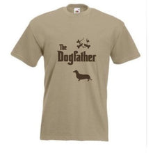 Load image into Gallery viewer, 2019 Summer T Shirt O-Neck Fashion Casual High Quality The Dogfather Dachshund T-Shirt Funny Dog H T-Shirtt Shirt

